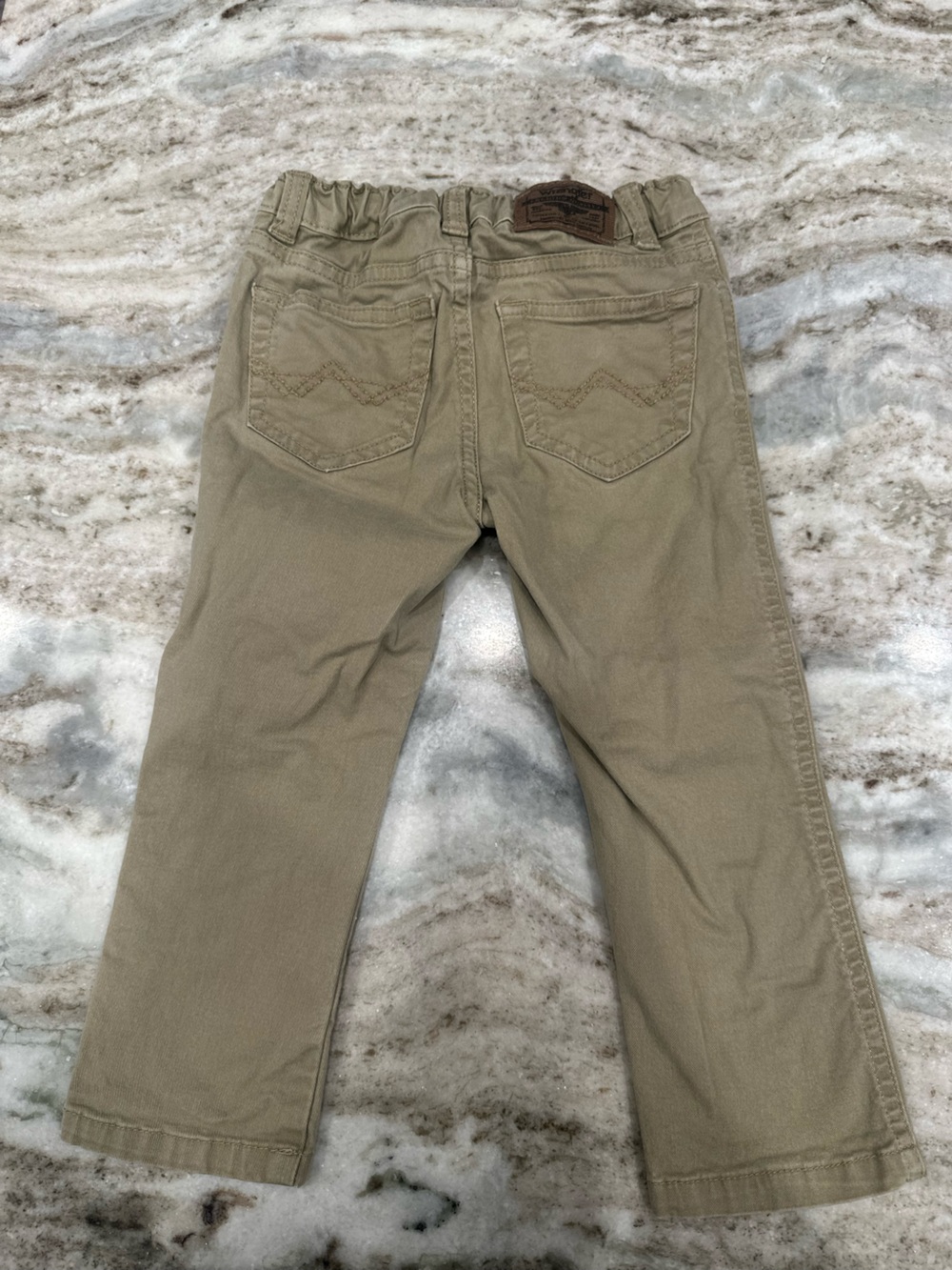 Kids' Stretch Khaki Jeans - Tan